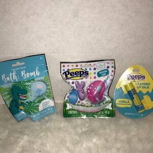 Bundle bath bombs and lip balm